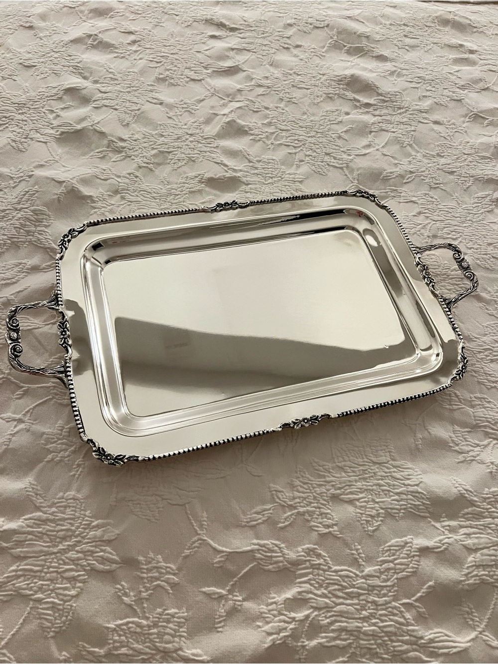 Silver LoveShackFancy Display Tray